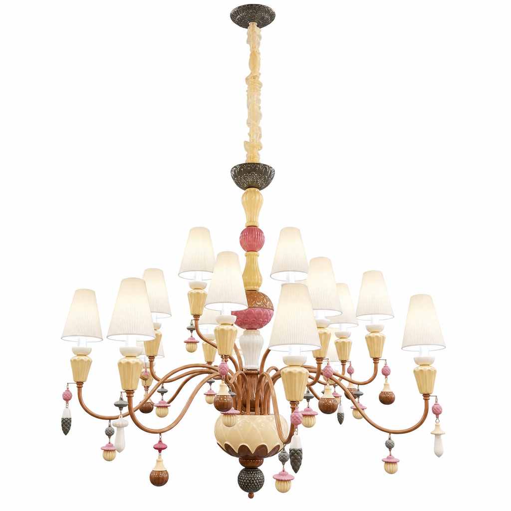 
Mirevelle Multicolor Statement Ivy & Seed Chandelier